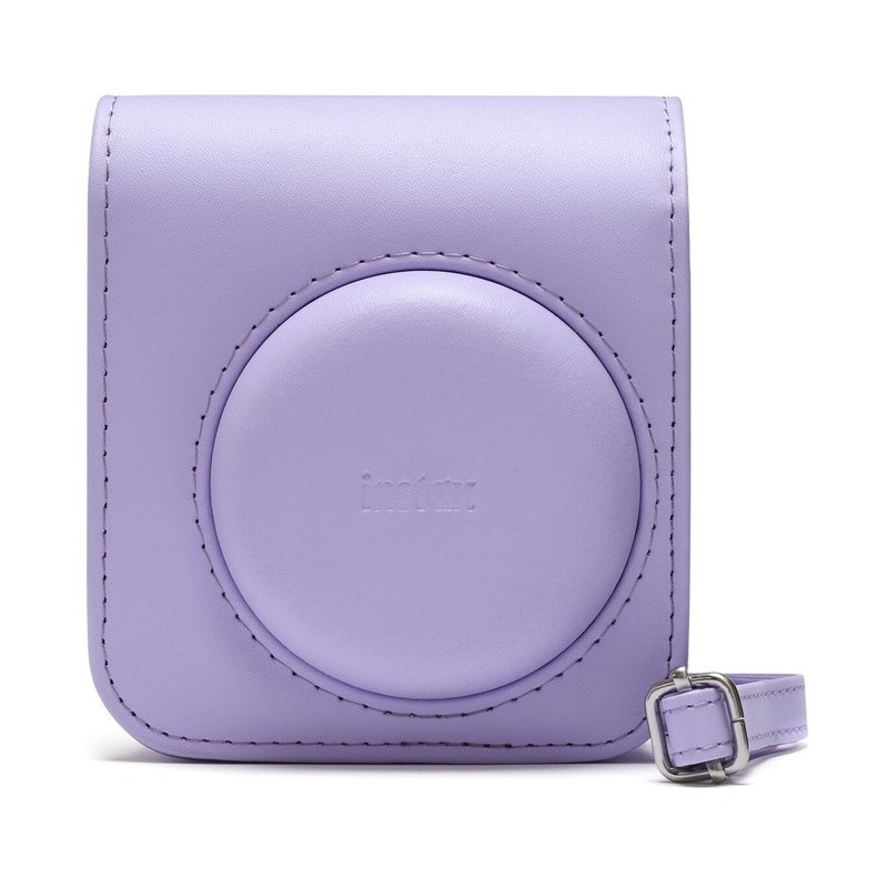 Fujifilm Funda Instax Mini 12 Violeta | Protección estilizada para cámara instantánea