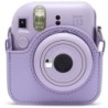 Fujifilm Funda Instax Mini 12 Violeta | Protección estilizada para cámara instantánea