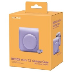 Fujifilm Funda Instax Mini 12 Violeta | Protección estilizada para cámara instantánea