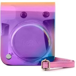 Fujifilm Funda Instax Mini 12 Irisada | Protección con acabado iridiscente para cámara instantánea