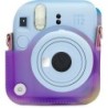 Fujifilm Funda Instax Mini 12 Irisada | Protección con acabado iridiscente para cámara instantánea
