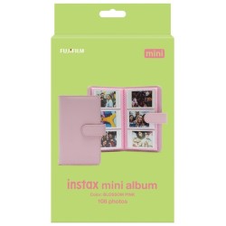 Fujifilm Álbum Instax Mini 12 Rosa | Álbum colorido para fotos instantáneas