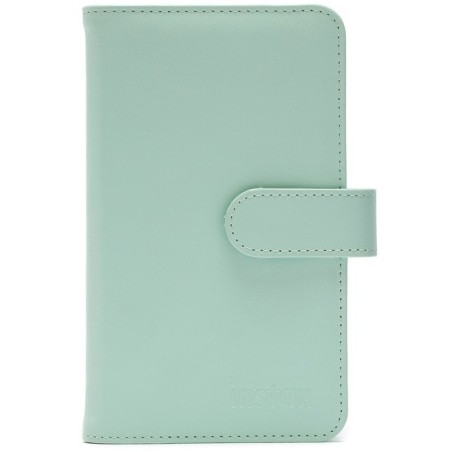 Fujifilm Álbum Instax Mini 12 Verde | Álbum protector y colorido para fotos instantáneas