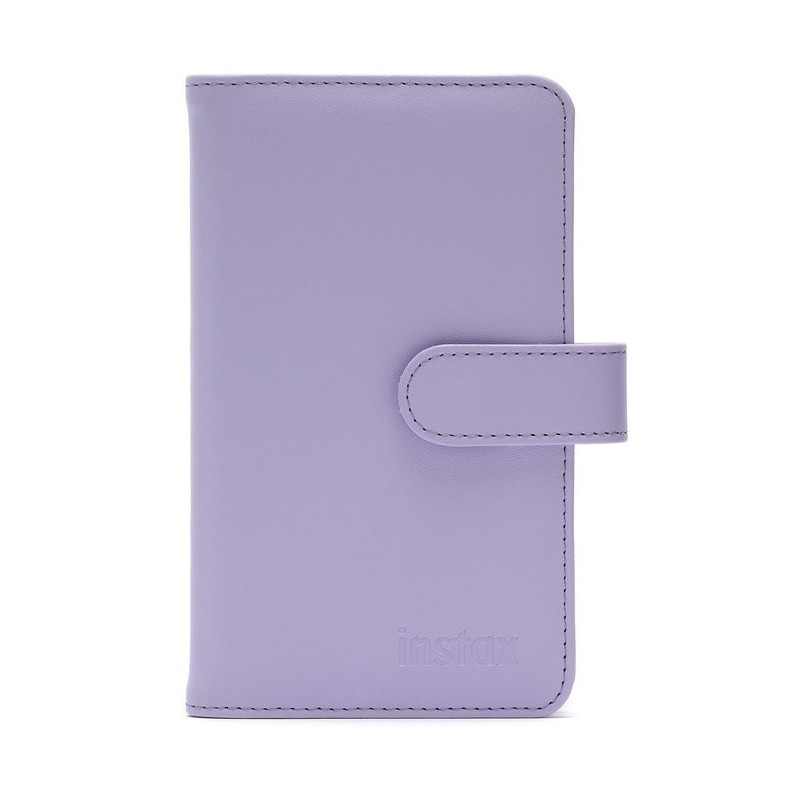 Fujifilm Álbum Instax Mini 12 Violeta | Álbum elegante y moderno para fotos instantáneas