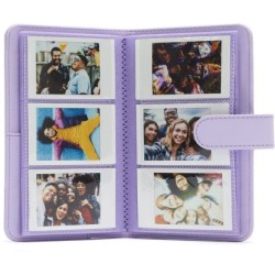 Fujifilm Álbum Instax Mini 12 Violeta | Álbum elegante y moderno para fotos instantáneas