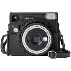 Fujifilm Funda Instax SQ 40 Negro | Protección elegante y resistente para cámara instantánea