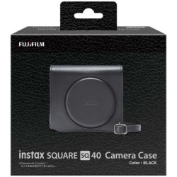 Fujifilm Funda Instax SQ 40 Negro | Protección elegante y resistente para cámara instantánea