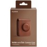 Fujifilm Funda Instax Mini Evo Marrón | Protección elegante para cámara instantánea