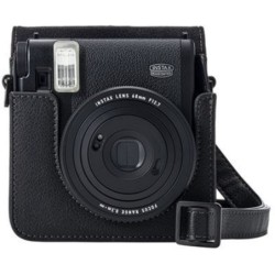 Fujifilm Funda Instax Mini 99 Negra | Protección elegante para cámara instantánea