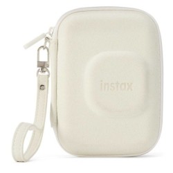 Fujifilm Funda Instax LiPlay Blanco Niebla | Protección elegante y ligera para cámara híbrida
