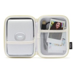 Fujifilm Funda Instax Mini Link III Blanco | Protección elegante para impresora portátil