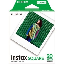 Fujifilm Película Instax Square Bipack | Pack doble de película instantánea formato cuadrado