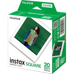 Fujifilm Película Instax Square Bipack | Pack doble de película instantánea formato cuadrado