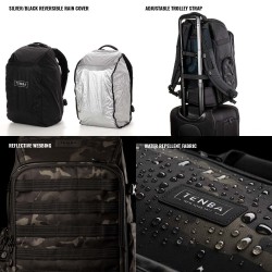 Tenba Mochila Axis V2 20L Camo Multicam BK | Mochila fotográfica táctica de alta capacidad