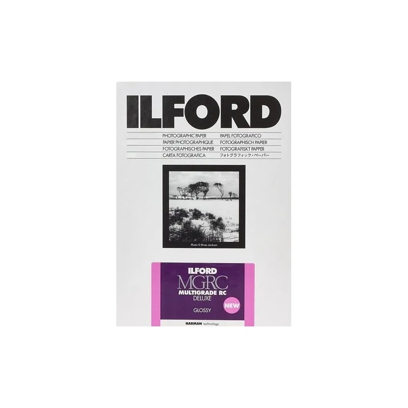 Ilford MGRC Multigrade RC Deluxe Glossy | Papel fotográfico 10x15cm (100 hojas)
