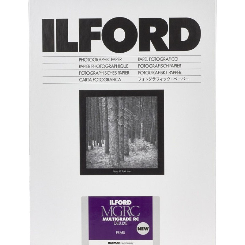 Ilford MGRC Multigrade RC Deluxe Pearl | Papel fotográfico 10x15cm (100 hojas)