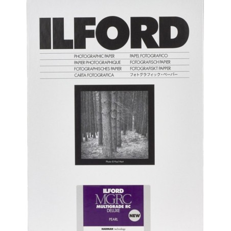 Ilford MGRC Multigrade RC Deluxe Pearl | Papel fotográfico 10x15cm (100 hojas)