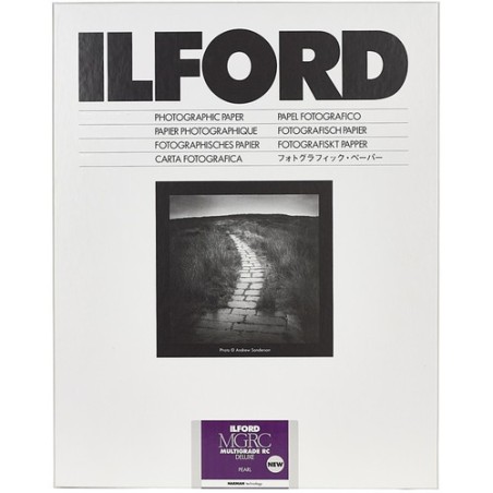 Ilford MGRC Multigrade RC Deluxe Pearl | Papel fotográfico 12.7x17.8cm (25 hojas)