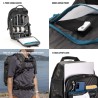 Tenba Mochila Axis V2 20L Camo Multicam BK | Mochila fotográfica táctica de alta capacidad