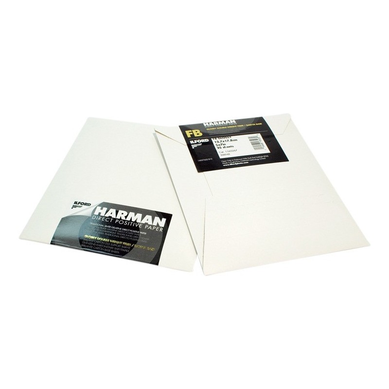 Ilford Direct Positive FB 1K | Papel fotográfico 12.7x17.8cm (25 hojas)