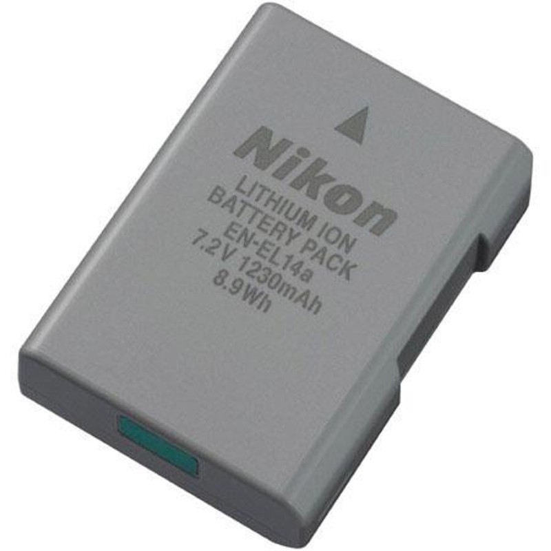 Nikon Batería EN-EL 14A | Batería recargable para cámaras Nikon