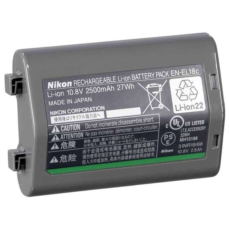 Nikon Batería EN-EL18c | Batería recargable de alto rendimiento