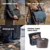 Tenba Bolsa de Hombro Messenger DNA 16 DSLR Azul | Bolsa messenger espaciosa para cámaras DSLR y portátil