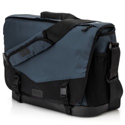 Tenba Bolsa de Hombro Messenger DNA 16 DSLR Azul | Bolsa messenger espaciosa para cámaras DSLR y portátil