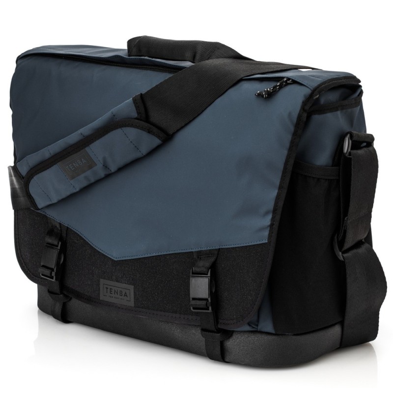 Tenba Bolsa de Hombro Messenger DNA 16 DSLR Azul | Bolsa messenger espaciosa para cámaras DSLR y portátil