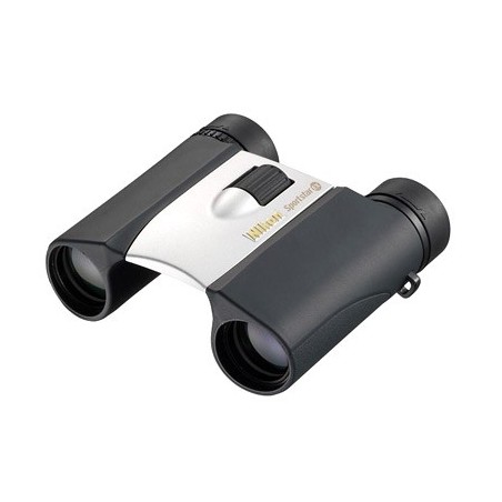 Nikon Prismáticos Sportstar EX 10×25 Plata | Compactos y resistentes con aumento fijo
