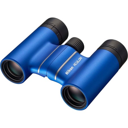 Nikon Prismáticos Aculon T02 8×21 Azul | Compactos y ligeros con diseño tipo techo