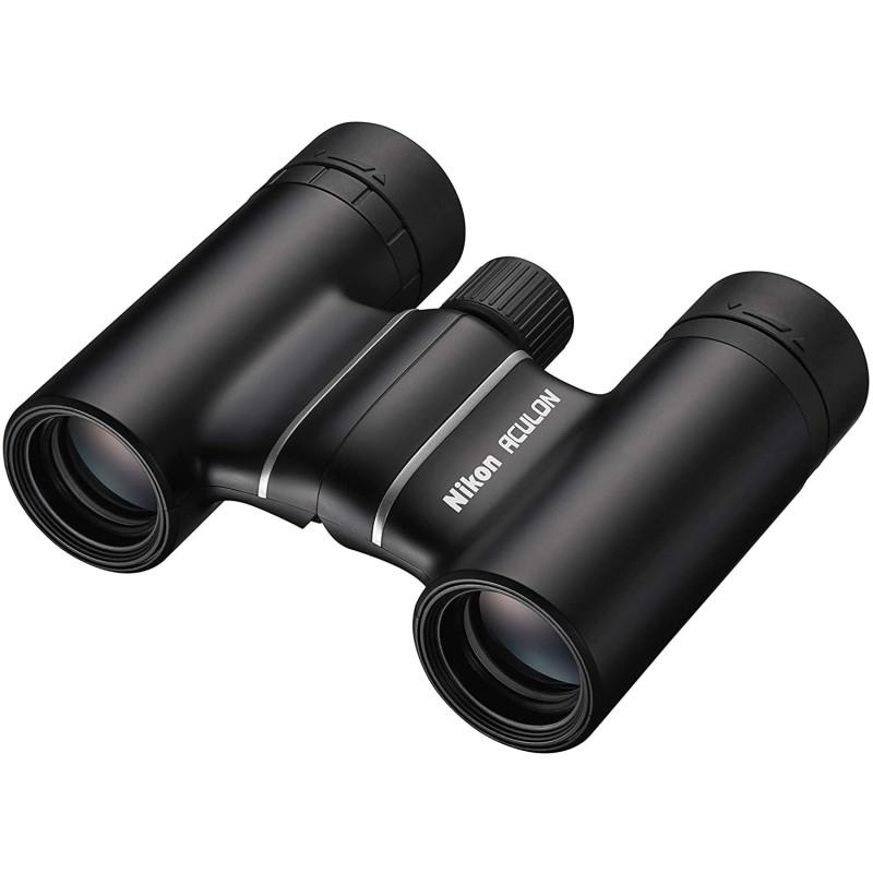 Nikon Prismáticos Aculon T02 10×21 Negro | Compactos con aumento elevado