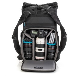 Tenba Mochila Fulton V2 16L Negra | Mochila fotográfica amplia y cómoda para fotógrafos urbanos