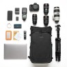 Tenba Mochila Fulton V2 16L Negra | Mochila fotográfica amplia y cómoda para fotógrafos urbanos