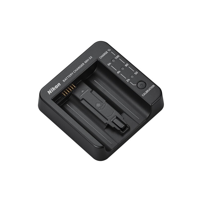 Nikon Cargador de Batería MH-33 | Carga segura para baterías EN-EL25 y EN-EL15c