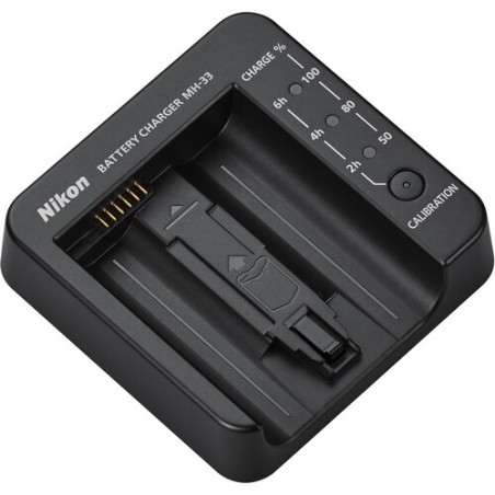Nikon Cargador de Batería MH-33 | Carga segura para baterías EN-EL25 y EN-EL15c