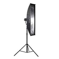 Nanlite Caja de Luz en Banda 30x140cm Bowens | softbox en banda | caja luz alargada | softbox longitudinal retrato moda