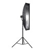 Nanlite Caja de Luz en Banda 30x140cm Bowens | softbox en banda | caja luz alargada | softbox longitudinal retrato moda