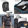 Tenba Mochila Axis V2 24L Negra | Mochila fotográfica profesional de gran capacidad