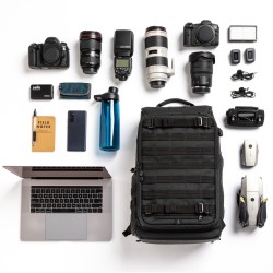 Tenba Mochila Axis V2 24L Negra | Mochila fotográfica profesional de gran capacidad
