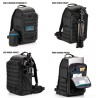 Tenba Mochila Axis V2 24L Negra | Mochila fotográfica profesional de gran capacidad