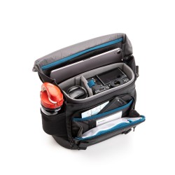 Tenba Bolsa de Hombro Messenger DNA 9 Negra | Bolsa messenger compacta para fotografía urbana