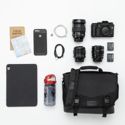 Tenba Bolsa de Hombro Messenger DNA 9 Negra | Bolsa messenger compacta para fotografía urbana
