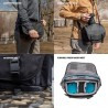 Tenba Bolsa de Hombro Messenger DNA 9 Negra | Bolsa messenger compacta para fotografía urbana