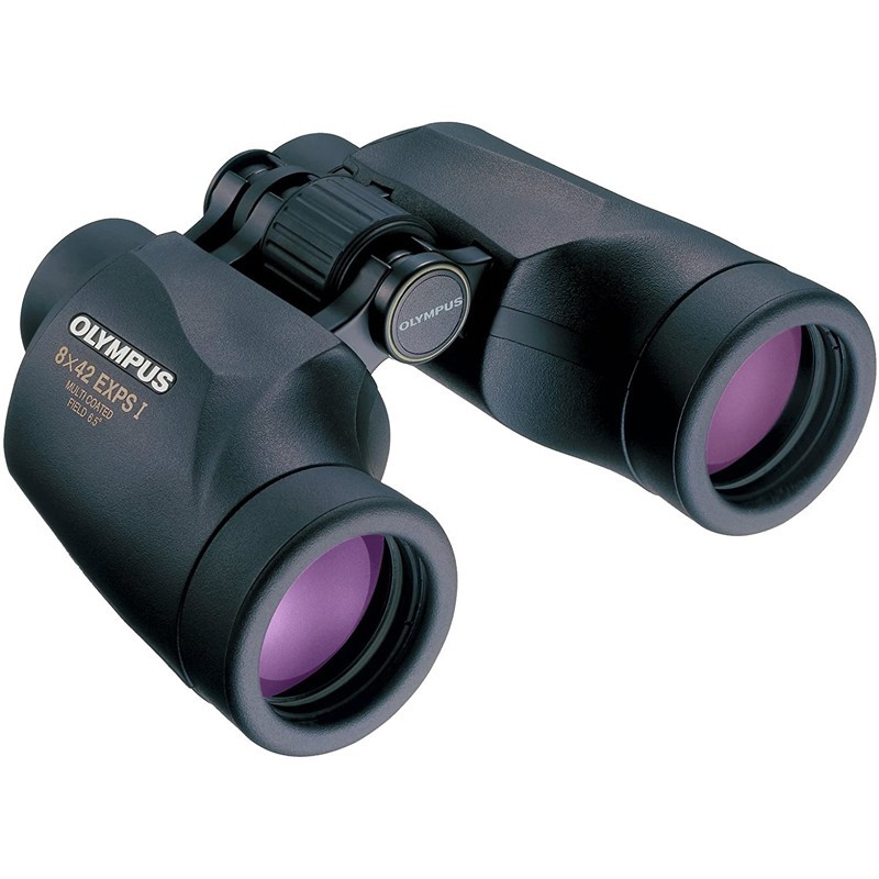 Olympus Prismáticos EXPS I 8x42 + Funda | Prismáticos con óptica avanzada y funda protectora