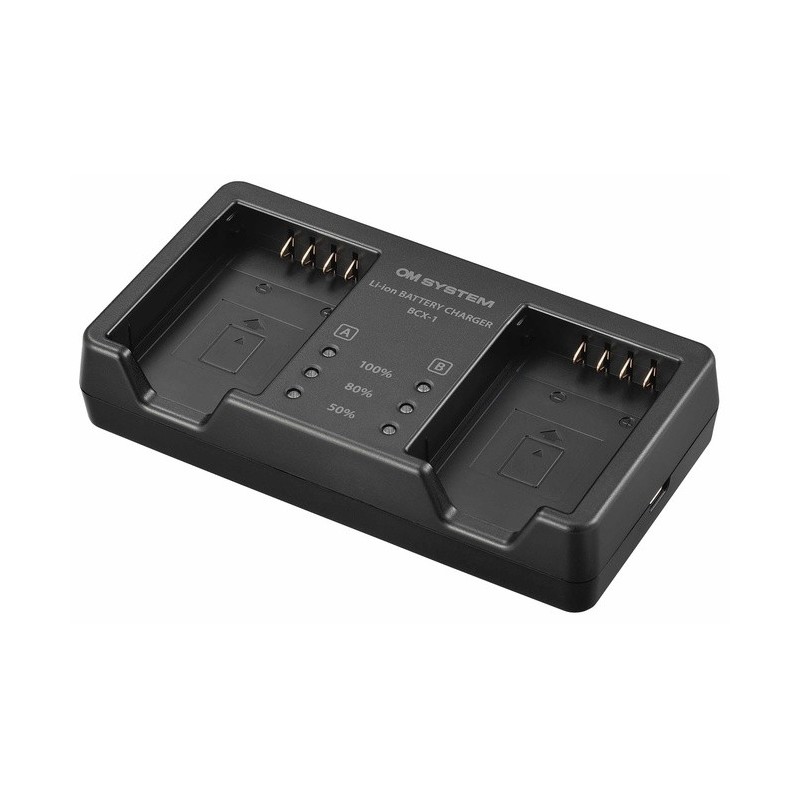 OM System Cargador de Batería BCX-1 | Cargador compatible con baterías OM System