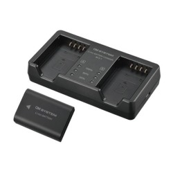 OM System Cargador + Batería SBCX-1 | Kit completo para alimentación de cámaras OM System