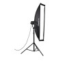 Nanlite Caja de Luz en Banda 30x140cm Bowens | softbox en banda | caja luz alargada | softbox longitudinal retrato moda