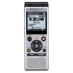 OM System Grabadora WS-882 Plata | Grabadora de audio portátil y profesional