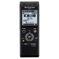 OM System Grabadora WS-883 Negro | Grabadora portátil profesional de audio